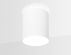 Накладной светодиодный точечный светильник Ambrella TN260 WH/S белый/песок
