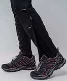 Детские лыжные разминочные брюки NordSki Premium Black