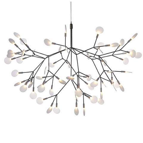 Люстра Heracleum Black D98