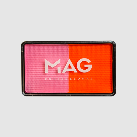 Аквагрим MAG  неоновый светло-розовый/ оранжевый 50 гр