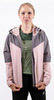 Премиальная непромокаемая куртка Noname Camp Jacket 23 wos grey/pink женская