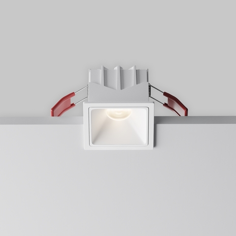 Встраиваемый светодиодный светильник Maytoni Alfa LED DL043-01-10W4K-SQ-W-1