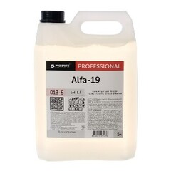 Средство для уборки после строительства и ремонта Pro-Brite ALFA-19 5л