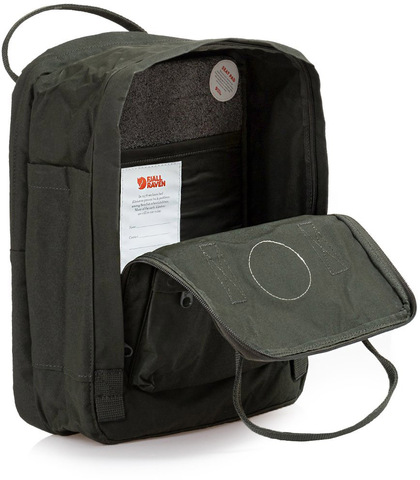 Картинка рюкзак городской Fjallraven Kanken Laptop 13 662 Deep Forest - 3