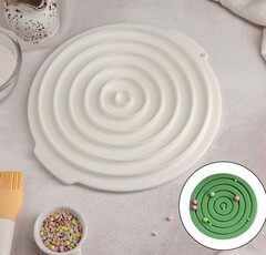 Форма кондитерская круги 27х25,5х2,5 см