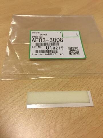 Площадка тормозная (резинка) RICOH Aficio 1224C/1232C/3224C/3232C/MP C2030/C2050/C2530/C2550