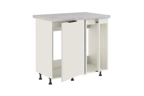 Брауни МП-1000 шкаф под мойку (Стол под мойку (прямой угол) одна створка+2 фальшпанели)