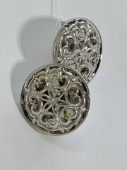 Иллюзия (серьги из серебра)