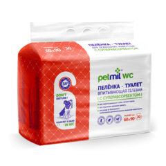 Медмил Petmil WC подстилка для кошек и собак гелевая одноразовая 60*90 см (упак 30 шт)