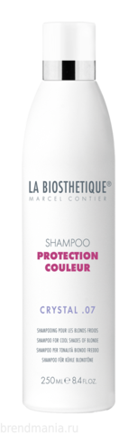 Шампунь для окрашенных волос(холодные оттенки блонда) SHAMPOO PROTECTION COULEUR CRYSTAL.07