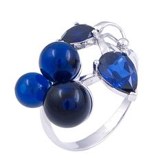 Кольцо с сапфиром Арт.1158кс