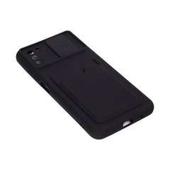 Чехол для телефона X-Game XG-S126 для POCO M3 Чёрный Card Holder
