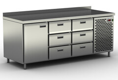 Холодильный шкаф стол Cryspi СШC-6,1-1850