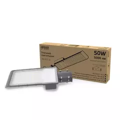 Св-к Gauss LED уличный  Avenue 50W 5000lm 5000K 190-250V IP65 355*155*57мм черн КСС "Ш" 629534350