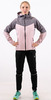 Премиальная непромокаемая куртка Noname Camp Jacket 23 wos grey/pink женская