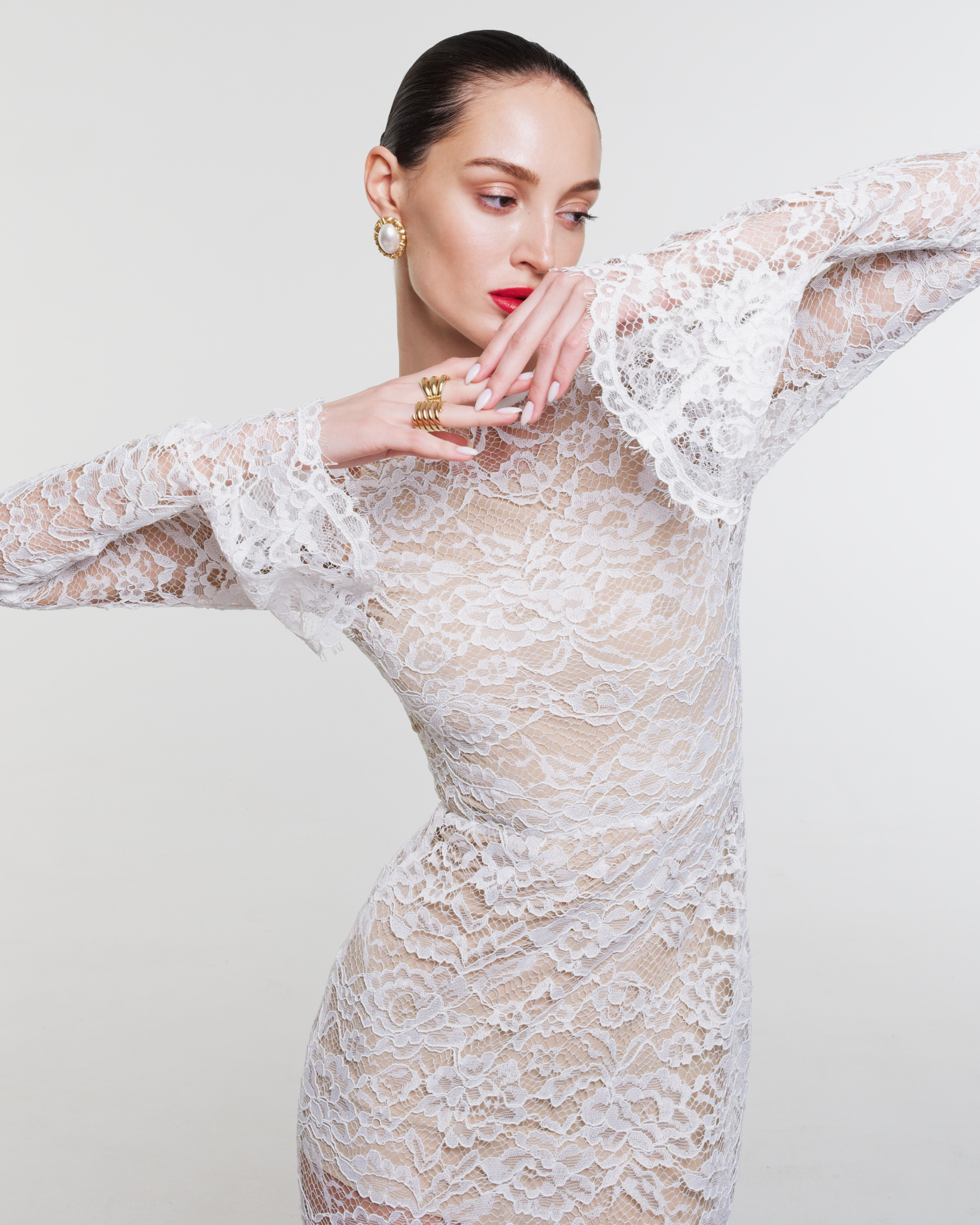 Платье открытая спина