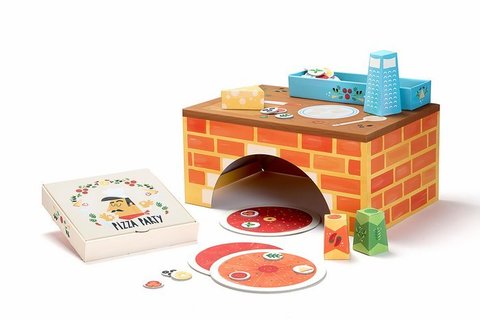 Игровой набор Krooom Вечеринка с пиццей