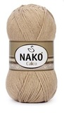 Пряжа Nako Calico 974 бежевый