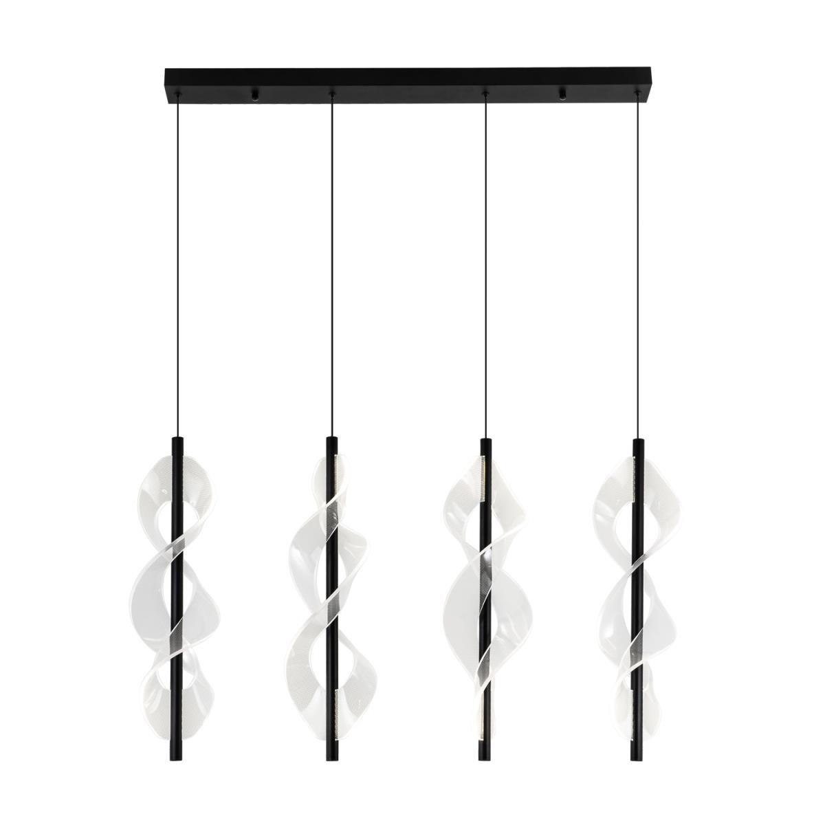 Подвесной светодиодный светильник Modelux Modestyle MS.3028.4 BK