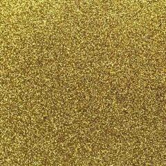 Фоамиран глиттерный, р. 20х30 см, 2 мм, золото