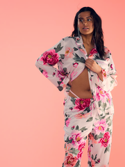 ПИЖАМА САТИНОВАЯ БРЮЧНАЯ VICTORIA'S SECRET