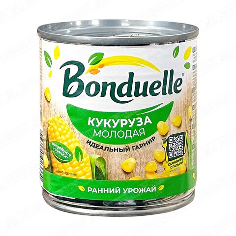 Кукуруза Бондюэль молодая ж/б 425мл, шт