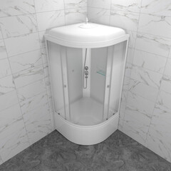 Душевая Кабина Triton Лайт 90*90 Б (ДН4)