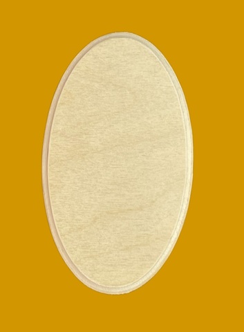 Овал 13*7,5см фанера