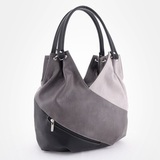 Сумка Саломея 101 мульти итальянский серо-черный