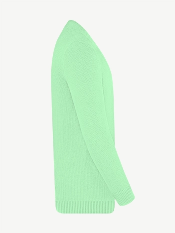 Кардиган с планкой из мягкой шерсти