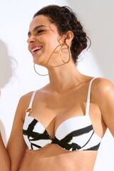 Бюстгальтер купальный пуш-ап LISCA HONOLULU 040829 | Белый