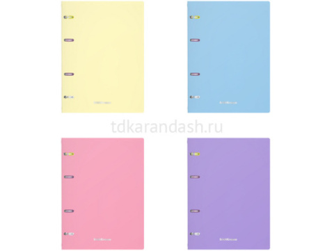 Тетрадь на кольцах А5 80л клетка 