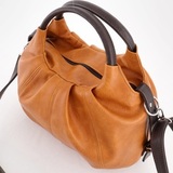 Сумка Саломея 357 македония горчичный + шоколад