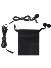 Петличный микрофон 3.5мм комплект (Удлинитель, ветрозащита, переходник 2.5мм, чехол)
