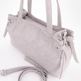 Сумка Саломея 505 итальянский светло-серый