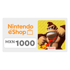 Карта оплаты Nintendo eShop 1000 MXN Mexico [Цифровая версия]