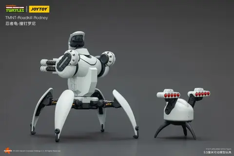 Фигурки Роботы-охранники Роудкилл Роднеис из мультфильма Черепашки Ниндзя 1/18