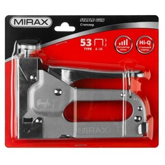 MIRAX  X-53, тип 53 (A/10/JT21) 23GA (4 - 14 мм), стальной степлер (3144)