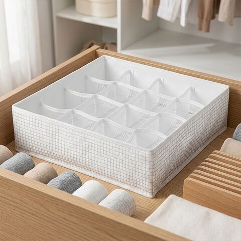 Коробка с отделениями Ytterån, 16 отделений, 32х32х10, полиэстер