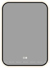 Aquanet 367660 Зеркало Контур 500х700 LED ТХ, антипар, цв. черный (367660) фото