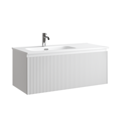 Sancos SNR1.0100LW Тумба подвесная SANCOS Snob R 1.0 995х445х406, c одним ящиком оснащенным доводчиками, Bianco , арт.SNR1.0100LW фото