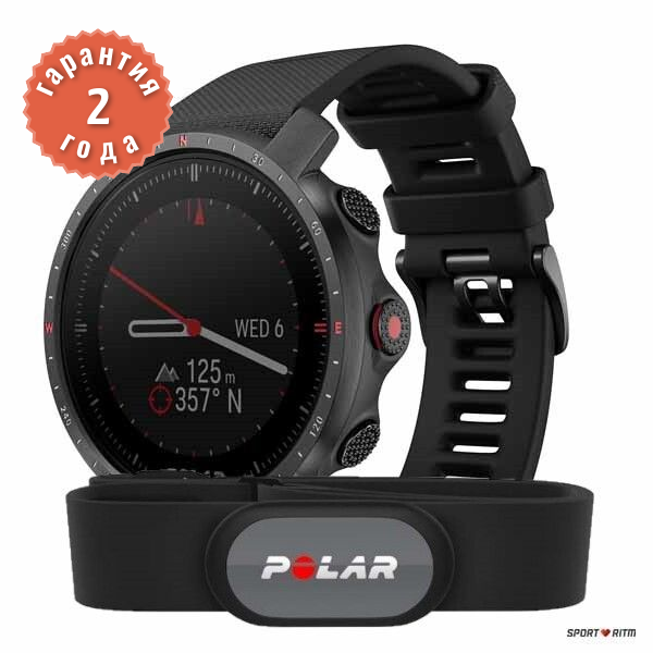 Polar Grit X Pro Black DLC HR (H9)