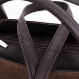 Сумка Саломея 278 эко-замша шоколад