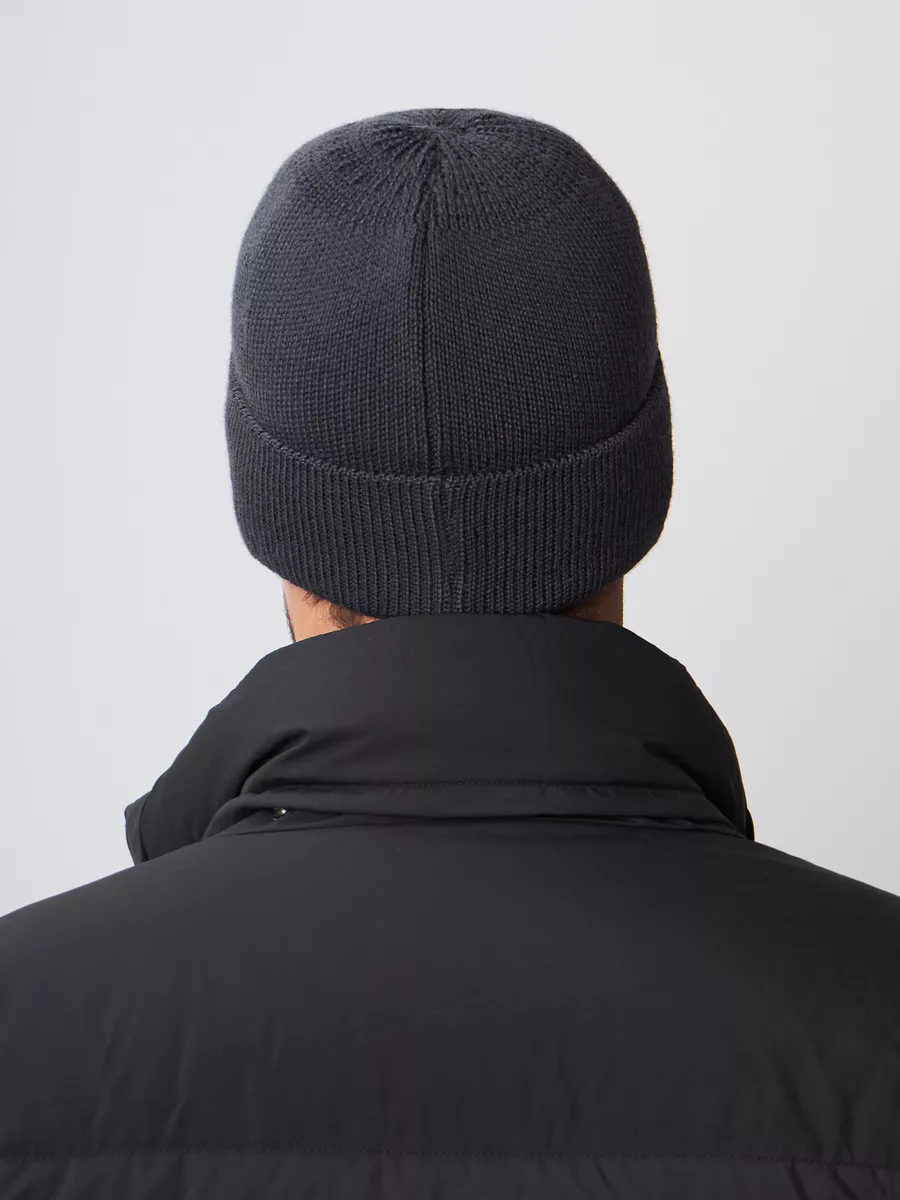 Шапка бини зимняя весенняя с флисом