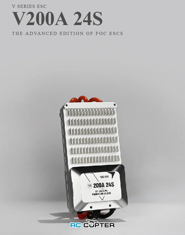 ESC регулятор мотора T-Motor V200A 12-24S PWM/CAN