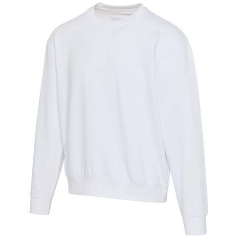 Свитер унисекс с круглым вырезом Boris 280 г/м2 свободного кроя из органического материала, соответствующего стандарту OCS