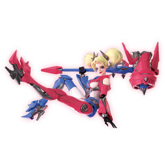 Сборная фигурка Blokees DC: Harley Quinn (Champion Class 04) (Бамп)