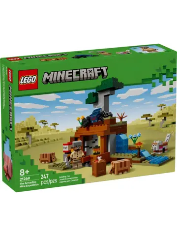 Конструктор Minecraft 21269 Экспедиция в шахту броненосцев
