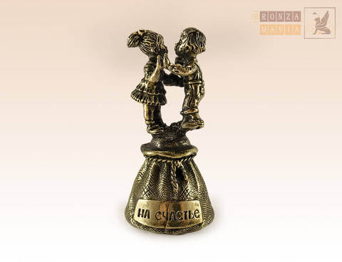 колокольчик Мальчик и девочка