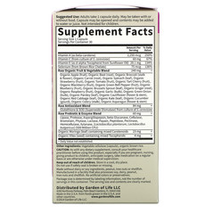 Garden of Life, Vitamin Code, RAW Antioxidants, 30 веганских капсул